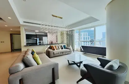 شقة - غرفة نوم - 2 حمامات للايجار في مرتفعات مارينا لوسيل - منطقة المارينا - الوسيل