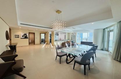Apartment - 1 Bedroom - 2 Bathrooms for rent in Lusail Marina Heights - Marina District - Lusail