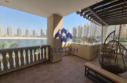 Townhouse - 2 Bedrooms - 3 Bathrooms for rent in Viva East - Viva Bahriyah - The Pearl Island - Doha