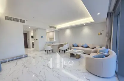 شقة - 2 غرف نوم - 3 حمامات للايجار في برج مارينا 23 - منطقة المارينا - الوسيل