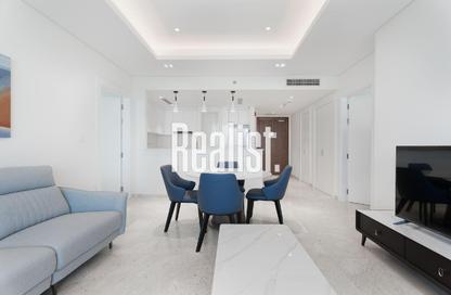 Apartment - 2 Bedrooms - 3 Bathrooms for rent in Marina Residences 195 - Marina District - Lusail