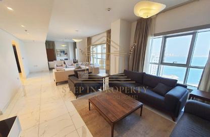 Apartment - 3 Bedrooms - 5 Bathrooms for rent in West Bay Tower - West Bay - West Bay - Doha
