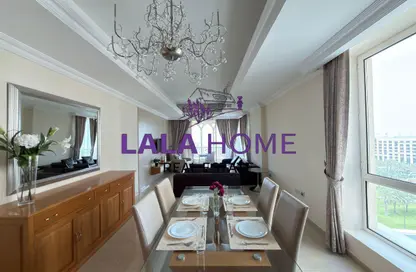 Apartment - 2 Bedrooms - 3 Bathrooms for rent in Bilal Pearl Suites - Viva Bahriyah - The Pearl Island - Doha