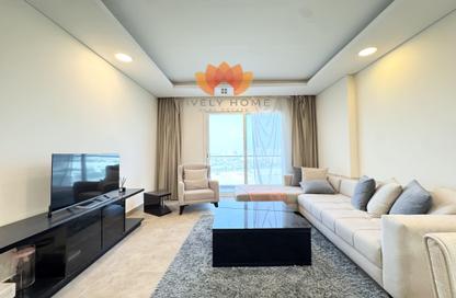 Apartment - 2 Bedrooms - 3 Bathrooms for rent in Rivan Building - Al Erkyah City - Lusail