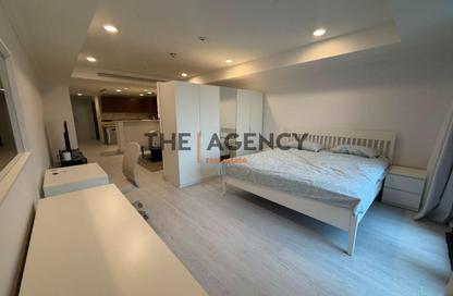 Apartment - Studio - 1 Bathroom for rent in Tower 21 - Porto Arabia - The Pearl Island - Doha