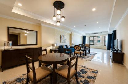 Hotel Apartments - 1 - 1 for rent in West Porto Drive - Porto Arabia - The Pearl Island - Doha