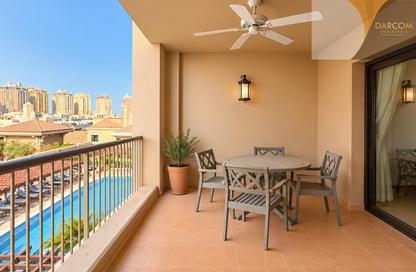 Apartment - 1 - 2 for rent in East Porto Drive - Porto Arabia - The Pearl Island - Doha