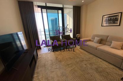 Apartment - 1 Bedroom - 2 Bathrooms for rent in Lusail Marina Heights - Marina District - Lusail