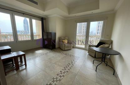 Apartment - 2 Bedrooms - 3 Bathrooms for rent in East Porto Drive - Porto Arabia - The Pearl Island - Doha