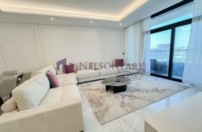 شقة - غرفة نوم - 2 حمامات للايجار في مرتفعات مارينا لوسيل - منطقة المارينا - الوسيل