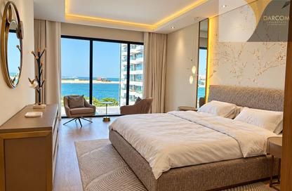 Apartment - 2 - 1 for rent in Lusail Marina Heights - Marina District - Lusail