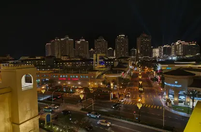 شقة - غرفة نوم - 2 حمامات للايجار في طريق بورتو الشرقي - بورتو أرابيا - جزيرة اللؤلؤة - الدوحة