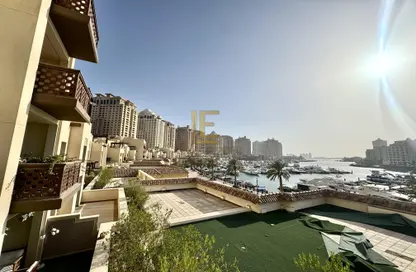 Townhouse - 1 Bedroom - 2 Bathrooms for rent in Porto Arabia Townhouses - Porto Arabia - The Pearl Island - Doha