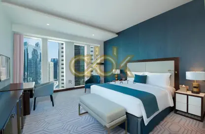 Apartment - Studio - 1 Bathroom for rent in West Bay Tower - West Bay - West Bay - Doha
