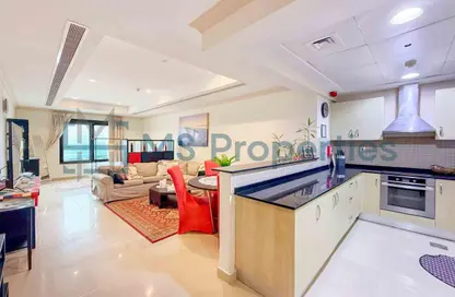 Apartment - Studio - 1 Bathroom for rent in West Porto Drive - Porto Arabia - The Pearl Island - Doha