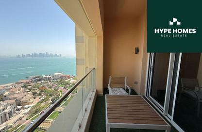 Apartment - 1 Bedroom - 2 Bathrooms for rent in Viva Central - Viva Bahriyah - The Pearl Island - Doha