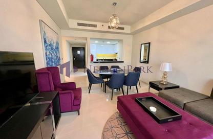 Apartment - 1 Bedroom - 2 Bathrooms for rent in Burj DAMAC Waterfront - Waterfront Residential - The Waterfront - Lusail