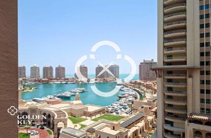 شقة - 2 - 3 للايجار في طريق بورتو الشرقي - بورتو أرابيا - جزيرة اللؤلؤة - الدوحة