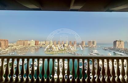 Apartment - 3 Bedrooms - 4 Bathrooms for rent in East Porto Drive - Porto Arabia - The Pearl Island - Doha