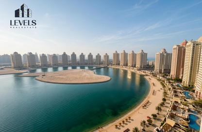 Apartment - 2 Bedrooms - 4 Bathrooms for rent in Viva West - Viva Bahriyah - The Pearl Island - Doha