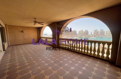 Apartment - 1 Bedroom - 2 Bathrooms for rent in East Porto Drive - Porto Arabia - The Pearl Island - Doha