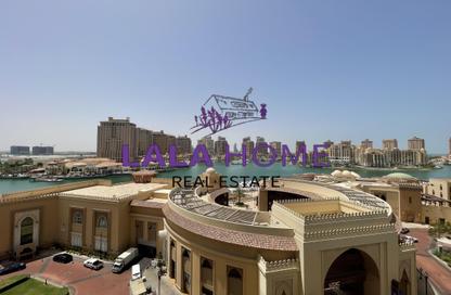 Apartment - 1 Bedroom - 2 Bathrooms for rent in East Porto Drive - Porto Arabia - The Pearl Island - Doha