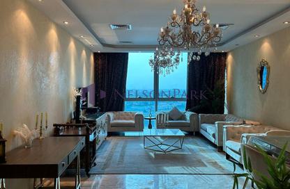 Apartment - 2 Bedrooms - 3 Bathrooms for rent in Zig Zag Tower B - Zig Zag Towers - West Bay - Doha