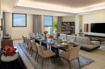 Penthouse - 6 Bedrooms - 7 Bathrooms for rent in Al Gassar Resort - West Bay - Doha