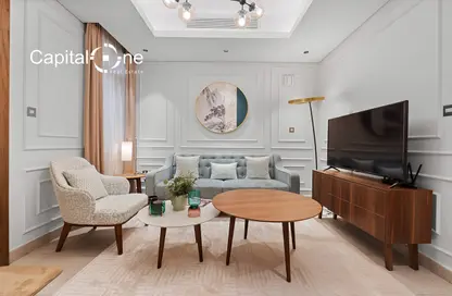 شقة - غرفة نوم - 2 حمامات للايجار في شارع البنوك - مشيرب - الدوحة شقة - غرفة نوم - 2 حمامات للايجار في شارع البنوك - مشيرب - الدوحة