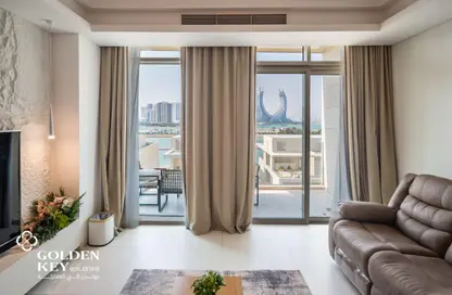 Apartment - 2 Bedrooms - 3 Bathrooms for rent in Crystal Residence - Gewan Island - The Pearl Island - Doha