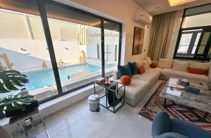 Villa - 5 Bedrooms - 7 Bathrooms for rent in Al Thumama - Al Thumama - Doha