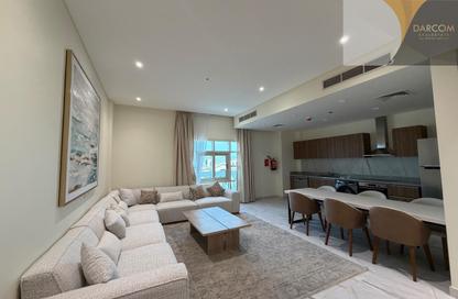 Apartment - 2 Bedrooms - 3 Bathrooms for rent in Lusail Marina Heights - Marina District - Lusail