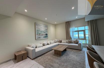 Apartment - 2 Bedrooms - 3 Bathrooms for rent in Lusail Marina Heights - Marina District - Lusail