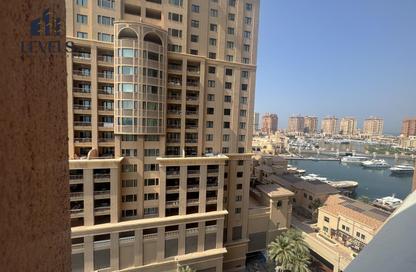 Apartment - 1 Bedroom - 2 Bathrooms for rent in East Porto Drive - Porto Arabia - The Pearl Island - Doha Apartment - 1 Bedroom - 2 Bathrooms for rent in East Porto Drive - Porto Arabia - The Pearl Island - Doha
