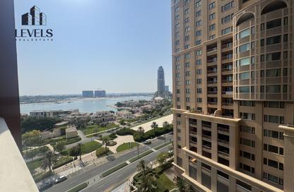 Apartment - 1 Bedroom - 2 Bathrooms for rent in East Porto Drive - Porto Arabia - The Pearl Island - Doha