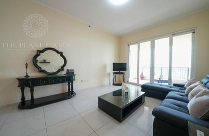 Apartment - 2 Bedrooms - 3 Bathrooms for rent in Viva West - Viva Bahriyah - The Pearl Island - Doha