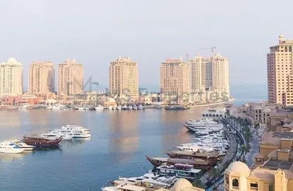 Apartment - 2 Bedrooms - 3 Bathrooms for sale in West Porto Drive - Porto Arabia - The Pearl Island - Doha