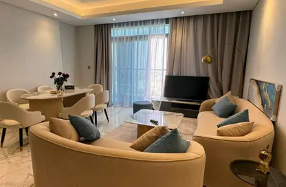 شقة - 2 غرف نوم - 3 حمامات للايجار في لوسيل ريسيدينس - منطقة المارينا - الوسيل