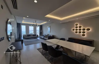 شقة - 2 غرف نوم - 3 حمامات للايجار في فيفا غرب - فيفا بحرية - جزيرة اللؤلؤة - الدوحة