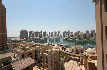 Apartment - 1 Bedroom - 2 Bathrooms for rent in East Porto Drive - Porto Arabia - The Pearl Island - Doha Apartment - 1 Bedroom - 2 Bathrooms for rent in East Porto Drive - Porto Arabia - The Pearl Island - Doha