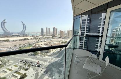 Apartment - 1 Bedroom - 2 Bathrooms for sale in Burj DAMAC Marina - Marina District - Lusail