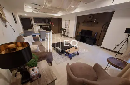 شقة - غرفة نوم - 2 حمامات للايجار في طريق بورتو الشرقي - بورتو أرابيا - جزيرة اللؤلؤة - الدوحة