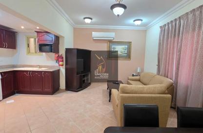 Apartment - 1 Bedroom - 1 Bathroom for rent in Ain Khaled Villas - Ain Khaled - Doha