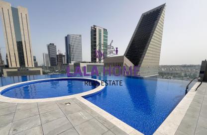 Apartment - 1 Bedroom - 2 Bathrooms for rent in Lusail Marina Heights - Marina District - Lusail