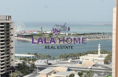 Apartment - 1 Bedroom - 2 Bathrooms for rent in Lusail Marina Heights - Marina District - Lusail