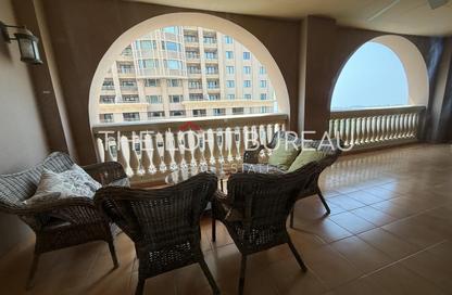 Apartment - 1 Bedroom - 2 Bathrooms for rent in Tower 5 - Porto Arabia - The Pearl Island - Doha