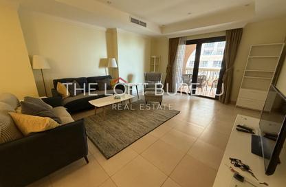 Apartment - 1 Bedroom - 2 Bathrooms for rent in Tower 5 - Porto Arabia - The Pearl Island - Doha