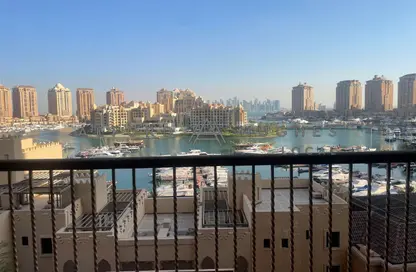 Apartment - 1 Bathroom for rent in Tower 13 - Porto Arabia - The Pearl Island - Doha