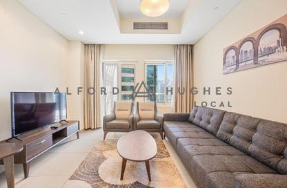 Apartment - 2 - 2 for sale in Lusail Residence - Marina District - Lusail