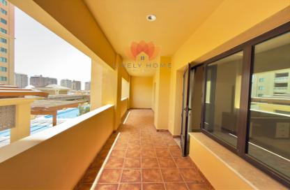 Apartment - 1 Bedroom - 2 Bathrooms for rent in East Porto Drive - Porto Arabia - The Pearl Island - Doha
